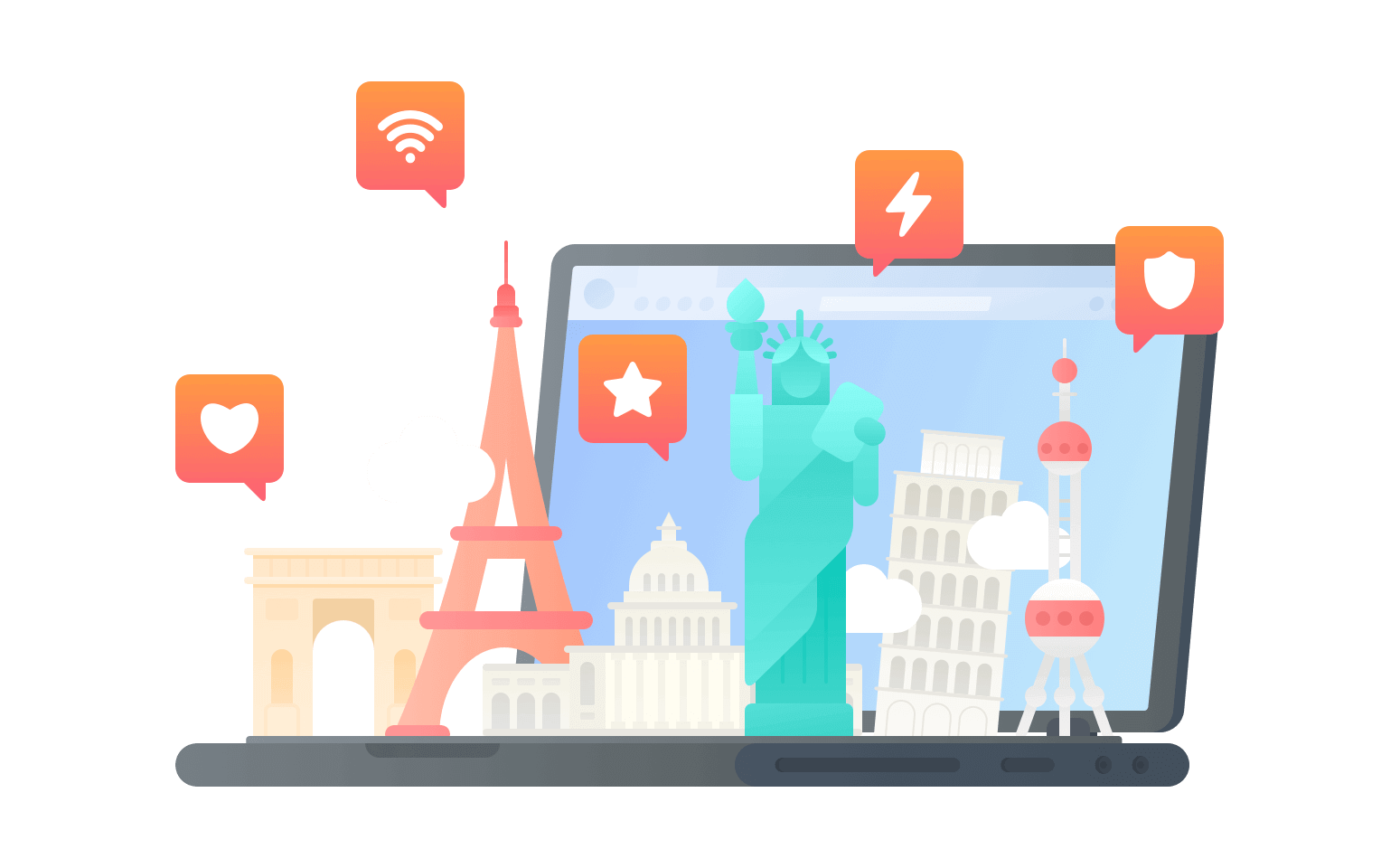 在赤道几内亚连接到中国的软件 - 大陆VPN